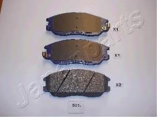 Pastillas de freno PAS01AF Japan Parts