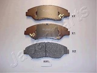 Comprar PAK00AF Japan Parts Pastillas delanteras de freno