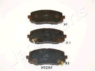 PAH12AF Japan Parts Pastillas delanteras