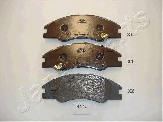 Pastillas de freno PAK11AF Japan Parts