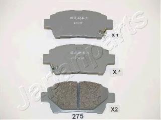 PA275AF Japan Parts pastillas de freno delanteras