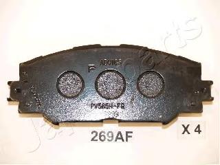 Comprar PA269AF Japan Parts Pastillas delanteras de freno