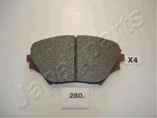 Pastillas de freno PA280AF Japan Parts