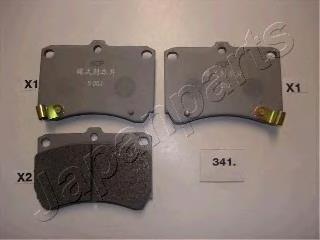 Comprar PA341AF Japan Parts Pastillas delanteras de freno