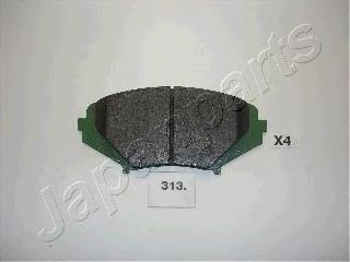 Pastillas de freno PA313AF Japan Parts
