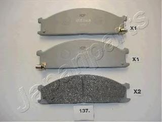PA137AF Japan Parts Pastillas delanteras
