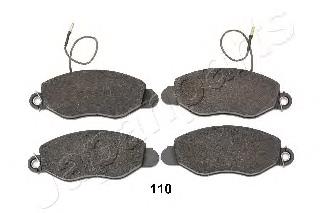 Pastillas de freno delanteras Japan Parts PA110AF
