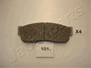 Pastillas de freno delanteras Japan Parts PA101AF