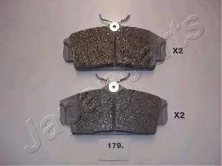 Pastillas de freno delanteras Japan Parts PA179AF