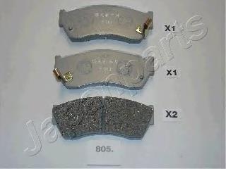 Pastillas de freno delanteras Suzuki Swift 2 EA