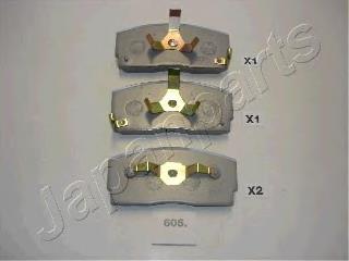 Comprar PA606AF Japan Parts Pastillas delanteras de freno