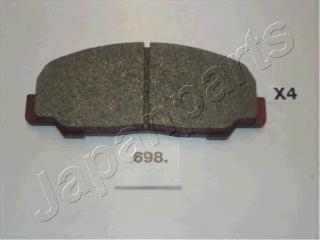 PA698AF Japan Parts pastillas de freno delanteras