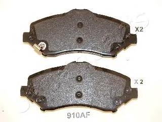 Pastillas de freno delanteras Japan Parts PA910AF
