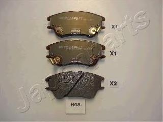PAH08AF Japan Parts Pastillas delanteras