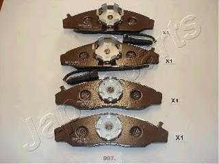 Comprar PA997AF Japan Parts Pastillas delanteras de freno