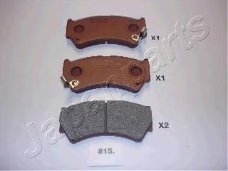 Pastillas de freno PA815AF Japan Parts