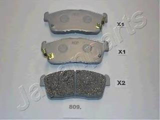 Comprar PA809AF Japan Parts Pastillas delanteras de freno