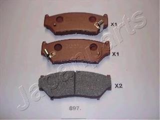 PA897AF Japan Parts Pastillas delanteras