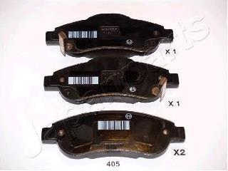 Pastillas de freno delanteras Japan Parts PA405AF