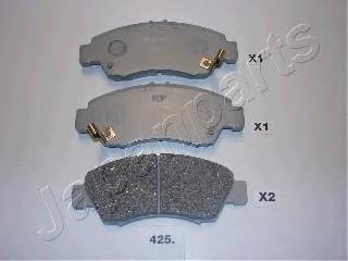 PA-425AF Japan Parts pastillas de freno delanteras