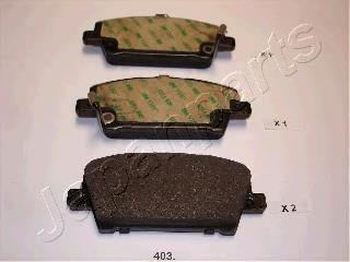 PA403AF Japan Parts Pastillas delanteras