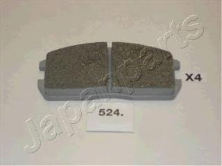 PA524AF Japan Parts pastillas de freno delanteras