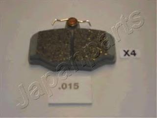 PP015AF Japan Parts Pastillas freno traseras