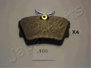 Pastillas de freno traseras PP109AF Japan Parts