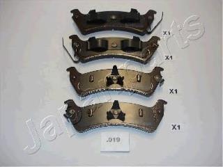 Comprar PP019AF Japan Parts Pastillas de freno traseras