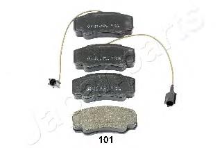PP101AF Japan Parts Pastillas freno traseras