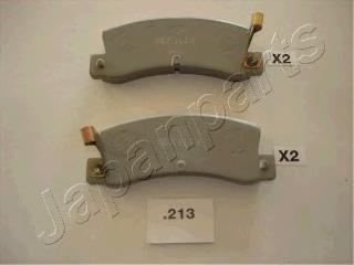 PP213AF Japan Parts Pastillas freno traseras