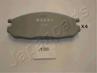Pastillas traseras de freno Japan Parts PP136AF precio, desde 23,04 EUR