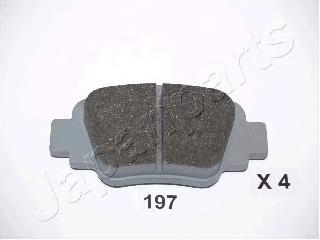 Comprar PP197AF Japan Parts Pastillas de freno traseras