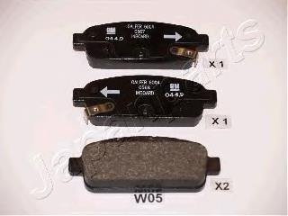 Pastillas traseras Japan Parts PPW05AF
