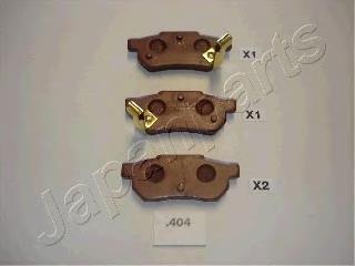 Pastillas traseras de freno Japan Parts PP404AF precio, desde 41,14 EUR