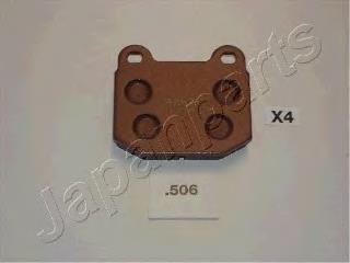 PP-506AF Japan Parts pastillas de freno traseras