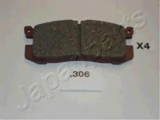 PP-306AF Japan Parts pastillas de freno traseras