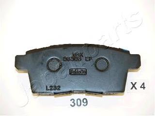 Pastillas traseras Japan Parts PP309AF