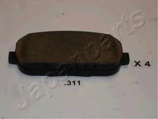 PP311AF Japan Parts Pastillas freno traseras