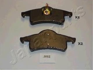 PP992AF Japan Parts Pastillas freno traseras