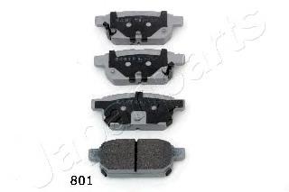 Pastillas traseras Japan Parts PP801AF
