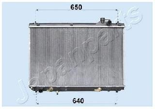 RDA153084 Japan Parts radiador refrigeración del motor