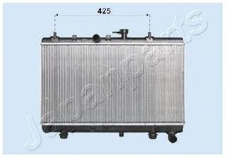 RDA333021 Japan Parts radiador refrigeración del motor