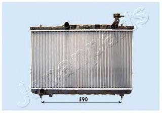 RDA283087 Japan Parts radiador refrigeración del motor