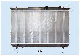 RDA283089 Japan Parts radiador refrigeración del motor