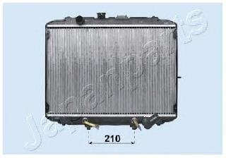 RDA283058 Japan Parts radiador refrigeración del motor