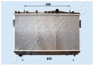 RDA313022 Japan Parts radiador refrigeración del motor