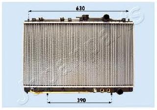 25310M2111 Mitsubishi radiador refrigeración del motor