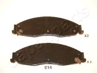 PA014AF Japan Parts Pastillas delanteras