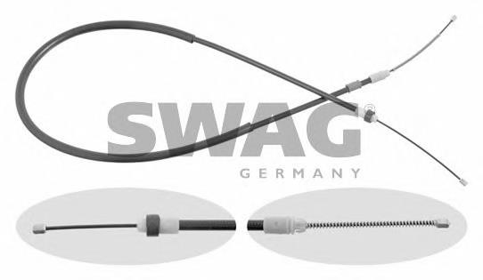 62 92 9363 Swag cable de freno de mano trasero derecho/izquierdo